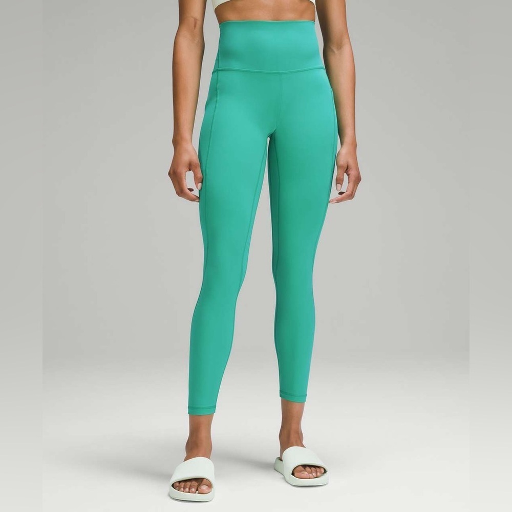 🆕💚 Lululemon Align HR Pant 24” Asia Fit - Kelly Green